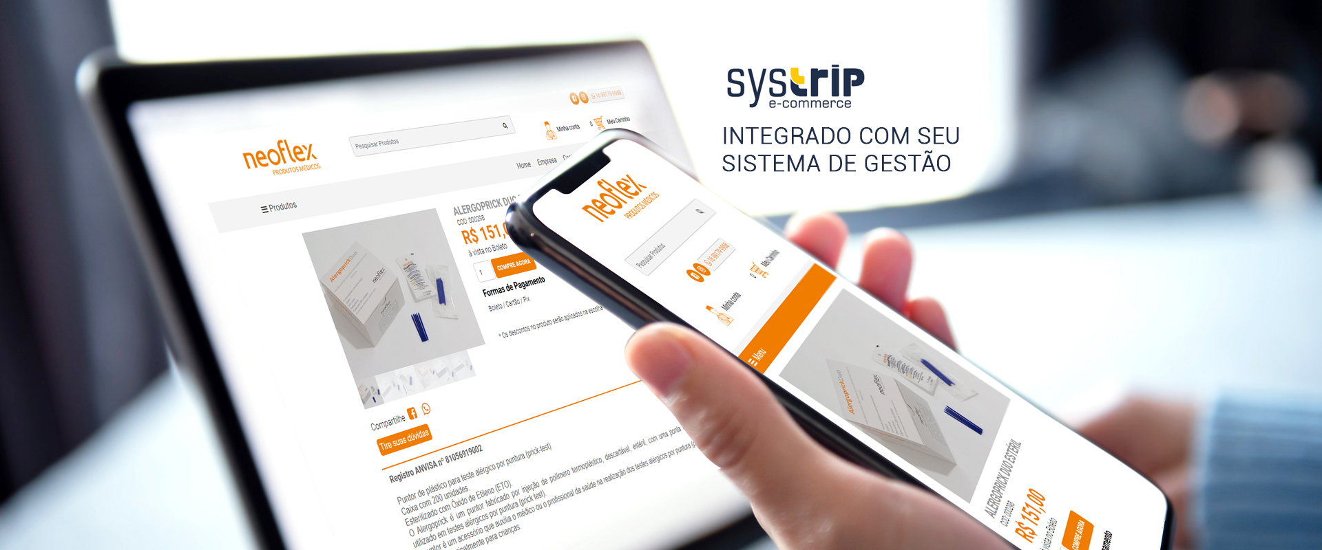 Banner do Projeto E-commerce Neoflex