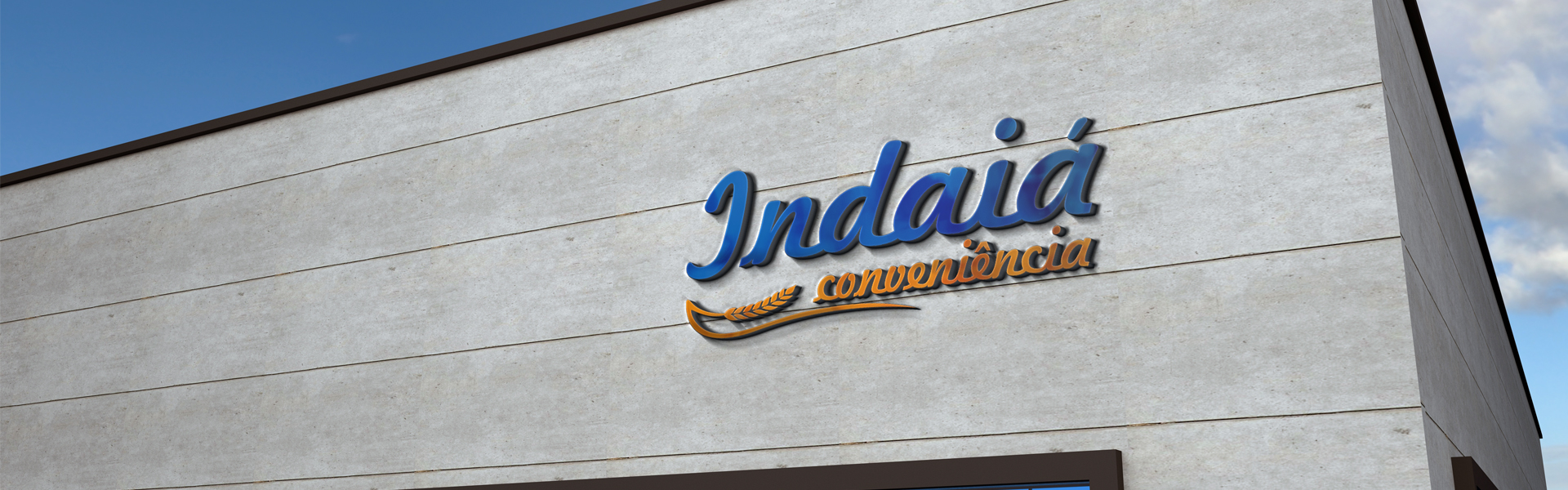 Banner do Projeto Criação de logotipo Indaiá